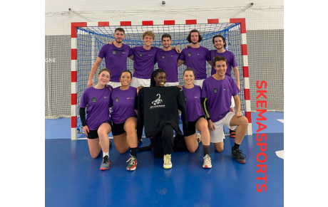 SKEMA Lille victorieux à la Mazars Handball Cup : Une victoire remplie de passion et d’esprit d’équipe