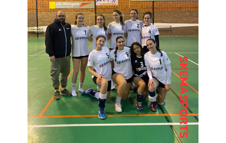 L’esprit combatif du Volley-ball Féminin à SKEMA Lille