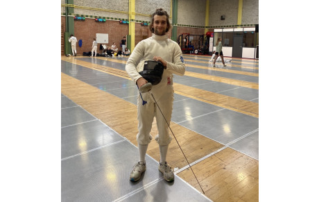 Pierre-Jules COUSIN, étudiant à SKEMA Lille participe aux championnats des Hauts-de-France d’escrime 