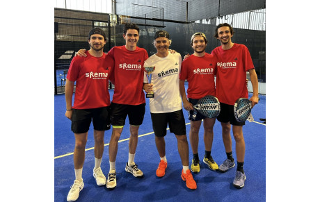 Coupe de France des ESC Padel : 1, 2, 4... SKEMA !